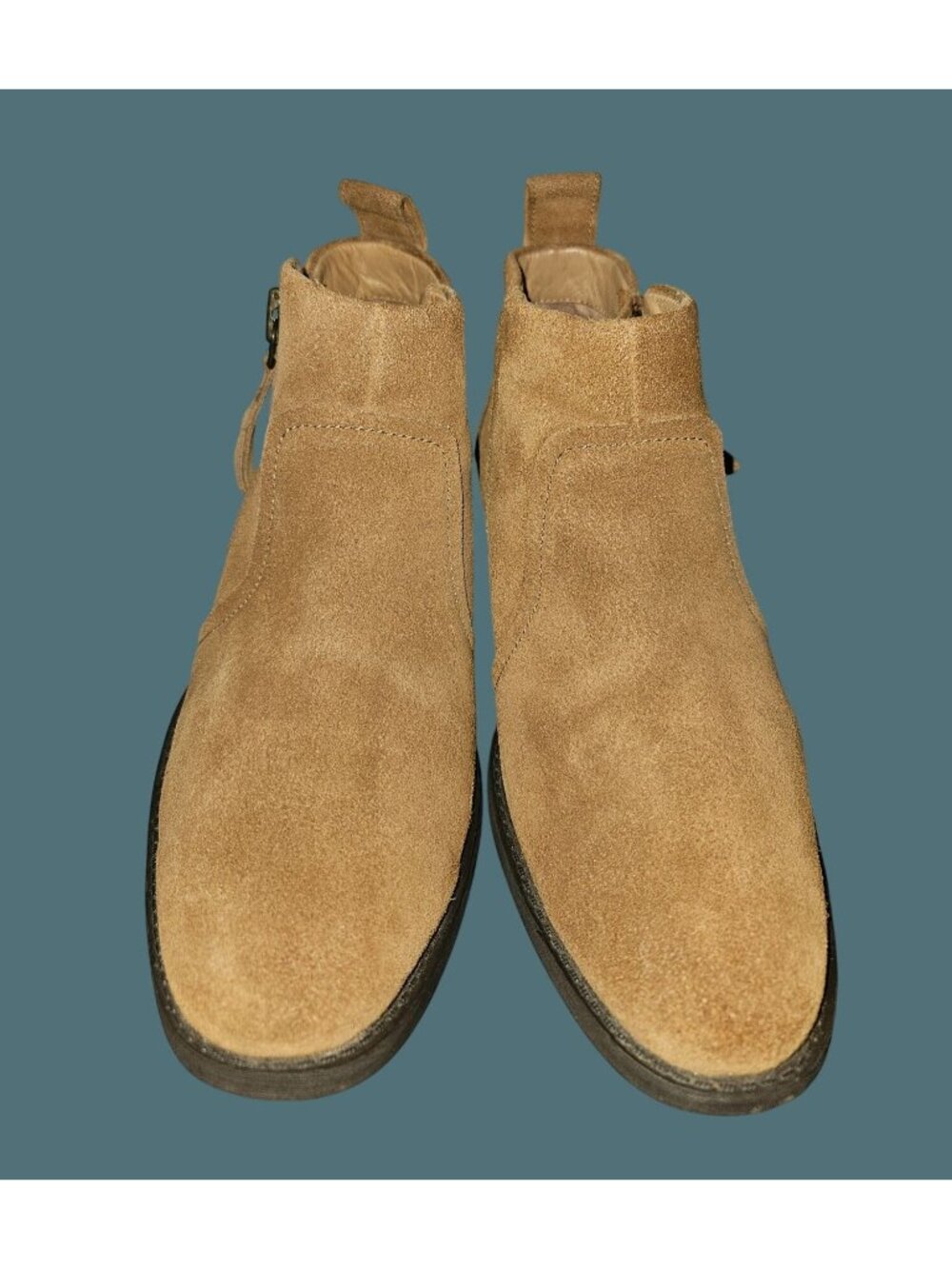 Ugg Upper Suede Side Zip Aureo Ankle Booties Women Size 6.5 - Picture 5 of 10